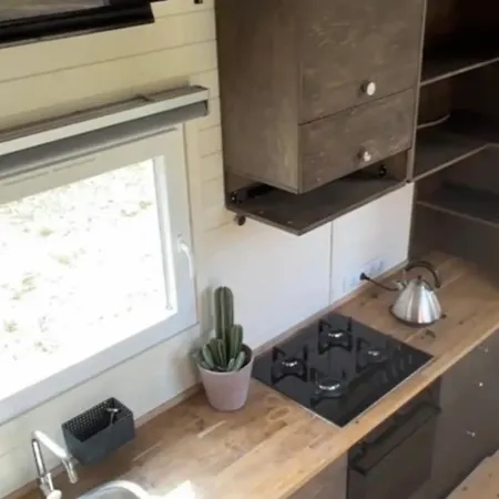 Tiny Hus Pa Bondegard Nyaraló Gjerlev